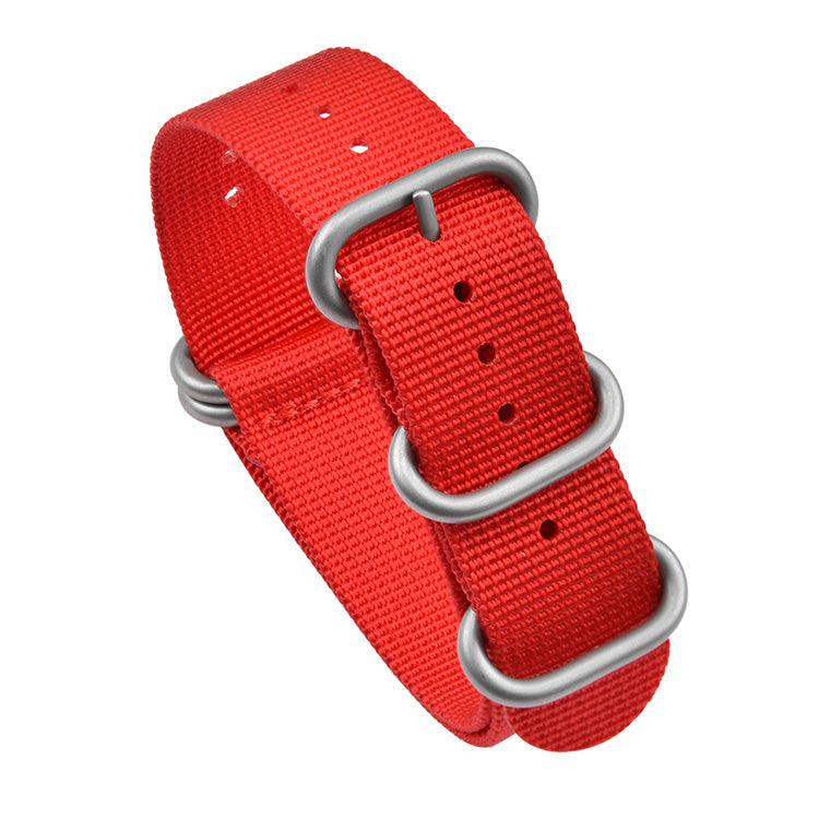 Portable Home Solid Color Nylon Canvas Woven Strap