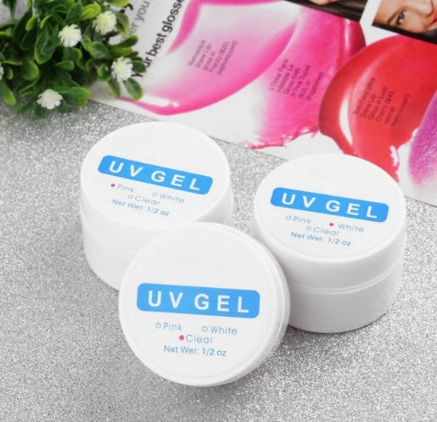High Quality Three Colors Removable Nail Extension Gel UV Gel Nail Art Tips Nail Salon Tools Builder Manicure Base Coat