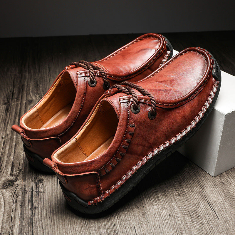 Fashion Trend Leather Shoes Casual Shoes