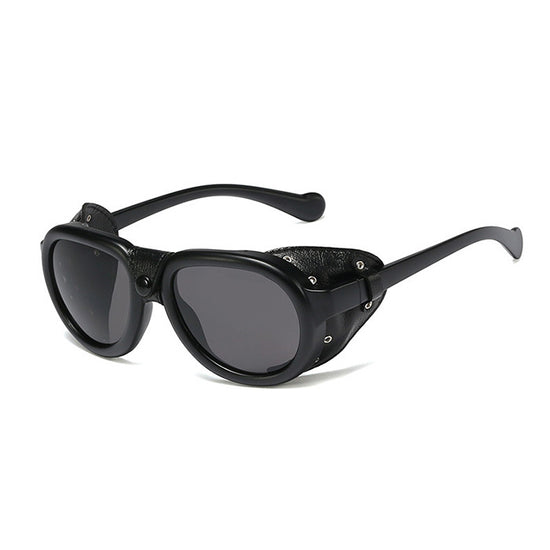 Leather Rivet Red Eyeglasses Studs