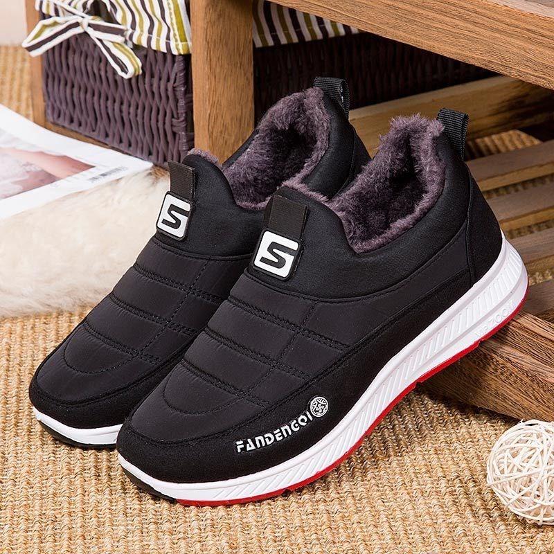 Middle-Aged And Elderly Mother Shoes Flat Non-Slip Elderly Shoes Ladies Casual Single Shoes Old Beijing Cloth Shoes