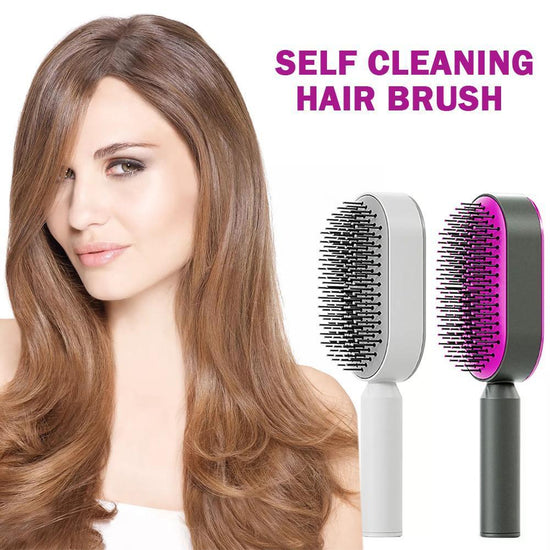 Women 3D Self-Cleaning Hair Brush