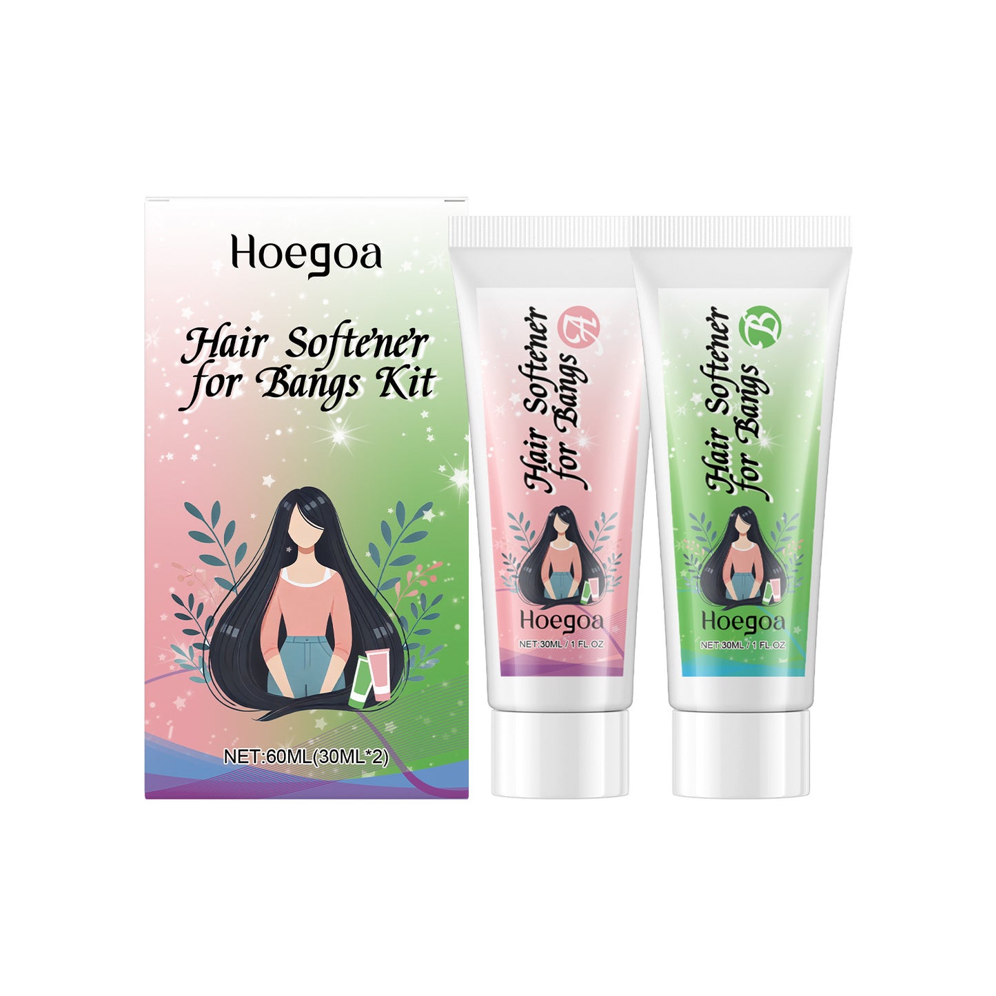 Bangs Softening Care Cream Improve Hair Frizz Moisturizing Luster Softening Hair Care Moisturizer