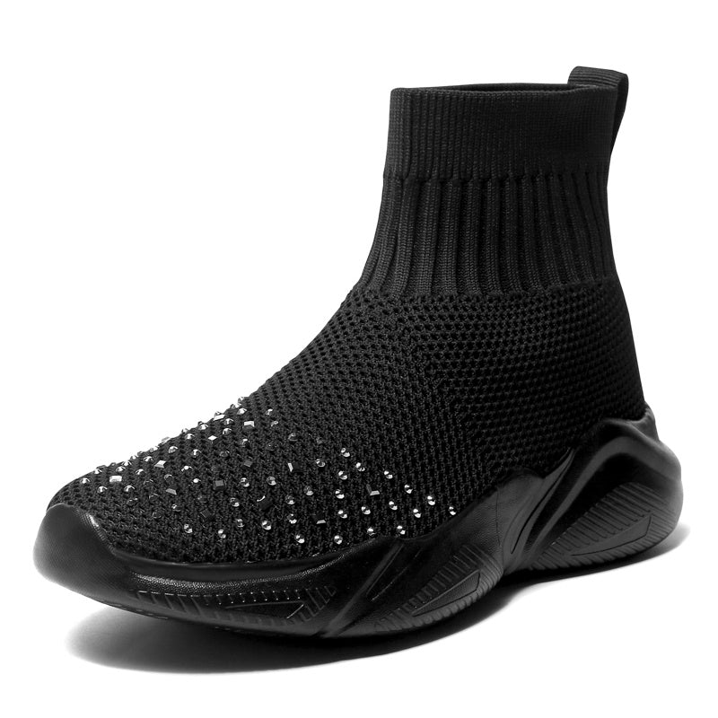 Ladies Flat Lightweight Sneakers Old Beijing Cloth Shoes