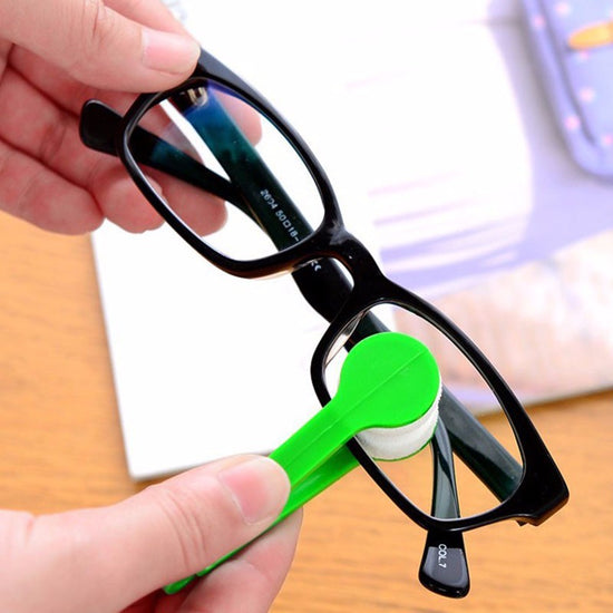 2Pcs brush sunglasses cleaner