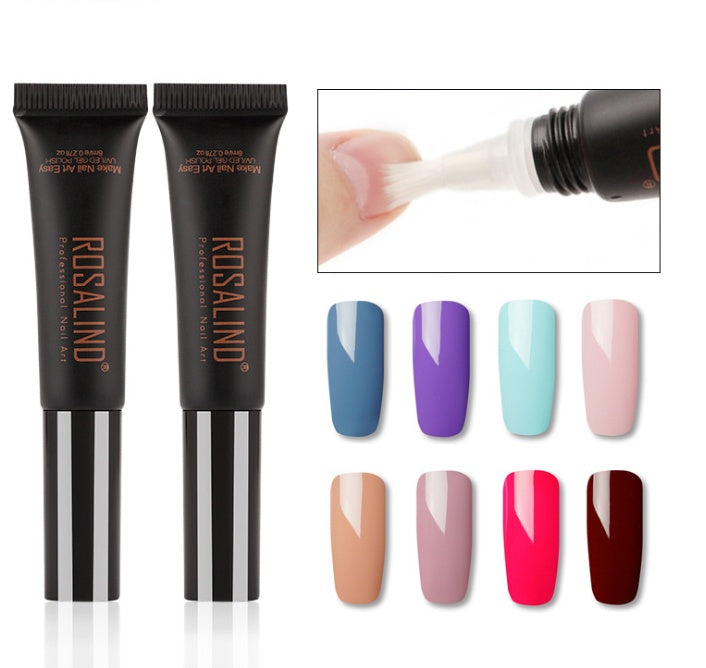 Solid color hose speed brush UV nail glue