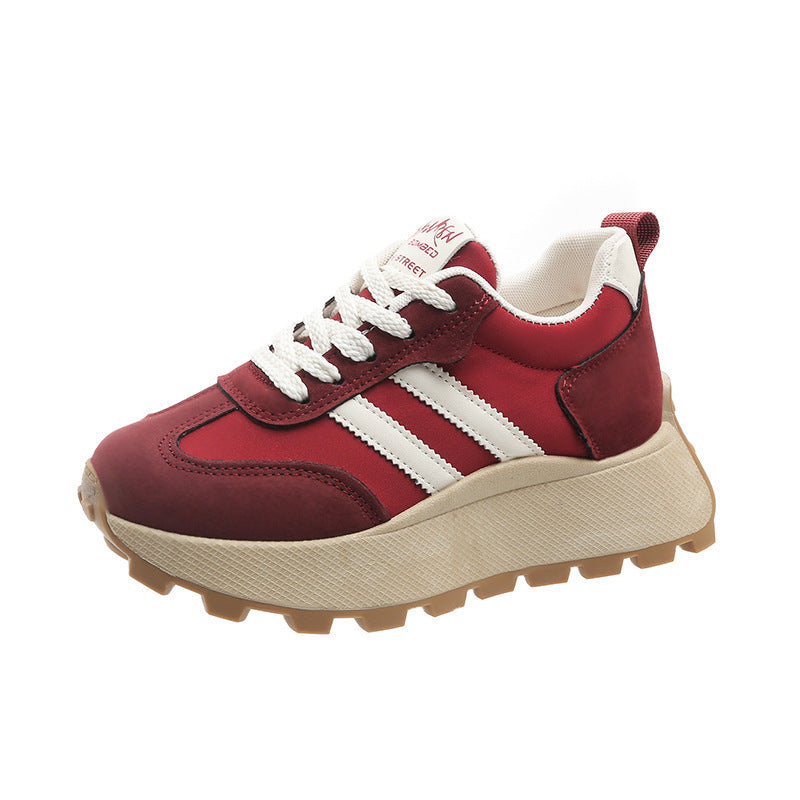 Women's Platform Increased By Comfort And Casual Sneaker