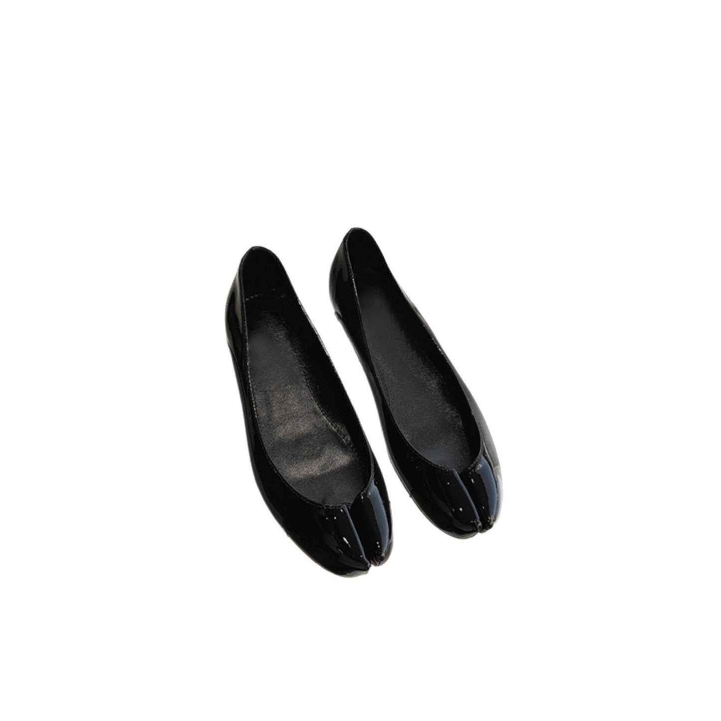 Women's Slip-on Flat Bottom Split Toe Pumps