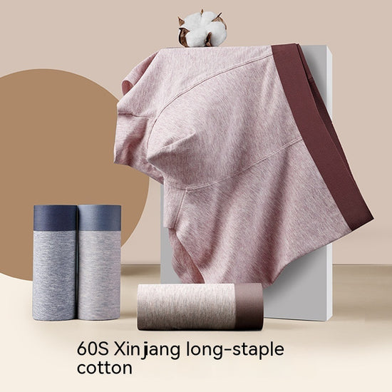 Cotton Mid Waist Antibacterial Breathable Men&