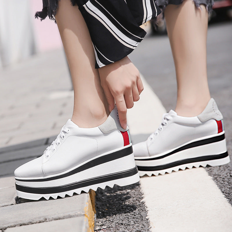 Ladies High-heeled Single Shoes Wedge Casual